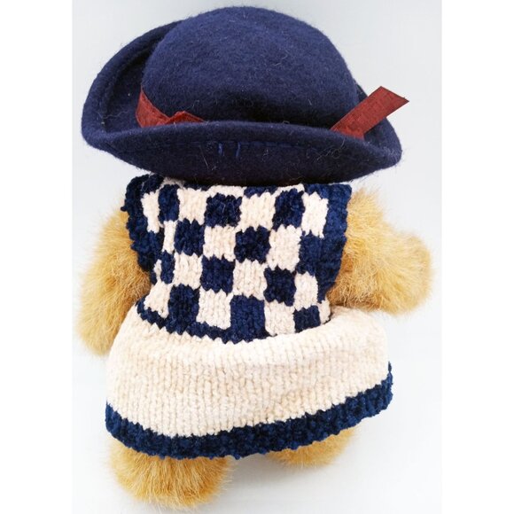 Caitlyn Beariweather Boyds Bears & Friends 8 " Vintage Teddy Bear Hat Sweater - Picture 6 of 11